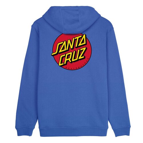 Santa Cruz Classic Dot Chest Hoodie Sapphire