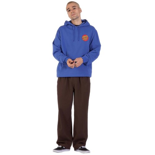 Santa Cruz Classic Dot Chest Hoodie Sapphire