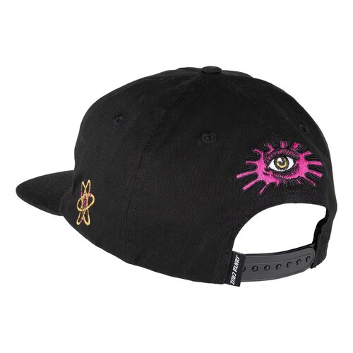 Santa Cruz Knibbs Cryptic Cap Schwarz