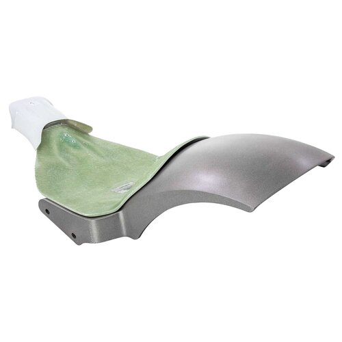 Rick's Motorcycles Rear Fender Kit for 240mm Tire with Fiberglass Frame Cover
