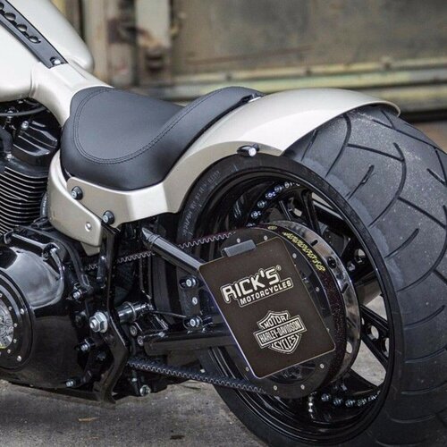 Rick's Motorcycles Heckkotflügelkit für 240mm Reifen mit Glasfaser-Rahmenabdeckung