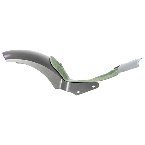 Rick's Motorcycles Hinterradkotflügel-Kit aus Stahl für 260mm Reifen mit Glasfaser-Sitzbasisplatte