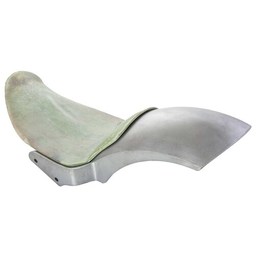 Rick's Motorcycles Stalen Achterspatbordkit voor 260mm Band met Geïntegreerde 10mm Spatbordstangen