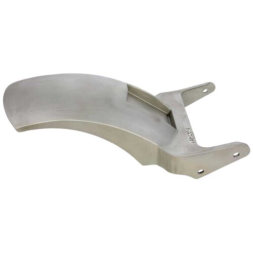Rick's Motorcycles Short Rear Fender Kit for 180mm Tire with Integrated 10mm Fender Struts