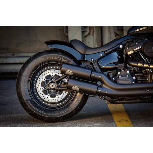 Rick's Motorcycles Short Rear Fender Kit for 180mm Tire with Integrated 10mm Fender Struts