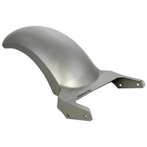 Rick's Motorcycles Achterspatbord Kit 'Slim' voor 200mm Band met Glasvezel Zadelbasisplaat en 10mm Spatbordstangen