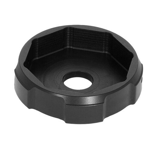 Rick's Motorcycles Radiatordopcover Zwart Design