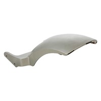 Hinterer Kotflügel für 240mm Reifen - Stahl, Unlackiert, mit Integrierten LED-Blinkern und Rücklicht