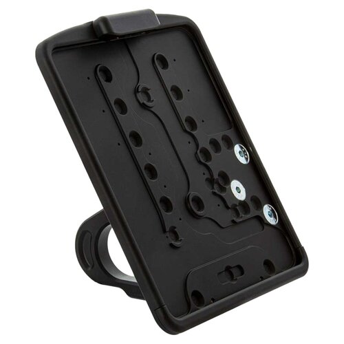 Rick's Motorcycles Side Mount License Plate Kit Black with LED Light, Slide-In Plate and Mounting Hardware, CNC Machined Aluminum