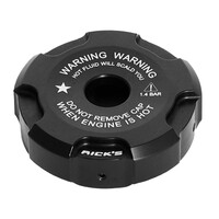 Radiator Cap Cover Black Design