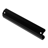 Cache-câble de bras oscillant en acier inoxydable usiné CNC, finition noir mat, en remplacement des clips de câble d'origine