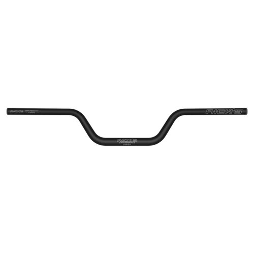 Rick's Motorcycles Clubstyle Performance 5T Handlebar Black - Hard Anodized 6061 T6 Aluminum, 852 mm Width, 99 mm Pullback