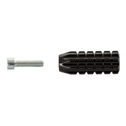 Clubstyle Schakelpedaal AK 4.7 Zwart Geanodiseerd CNC Gefreesd Aluminium