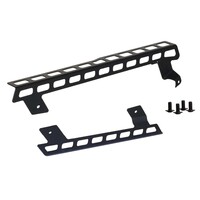 Nightster 2-teiliges Riemenabdeckungs-Set aus Edelstahl in Matte Black Pulverbeschichtung