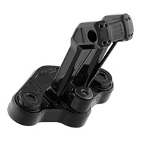 Clubstyle Touring Riser Kit 8.5" Black Anodized Aluminum With Triple Tree Cover