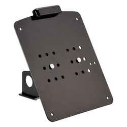 Support de Plaque Latéral Court Noir