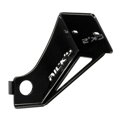 Support de Plaque Gloss Black Montage Latéral Court