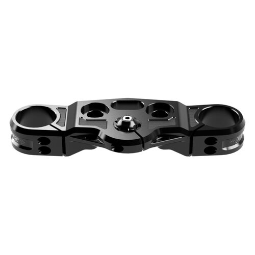 Rick's Motorcycles Clubstyle Triple Tree Performance 2 Black Anodized Aluminum