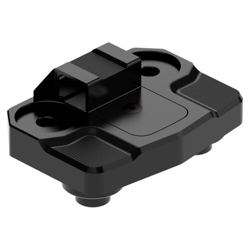 Rick's Motorcycles Clubstyle Riser Versetzplatte 40mm - Schwarz eloxiertes CNC-gefrästes Aluminium