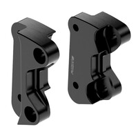 Clubstyle Brake Caliper Adapters Black for 108mm Radial Calipers and 13" (330mm) Front Rotors