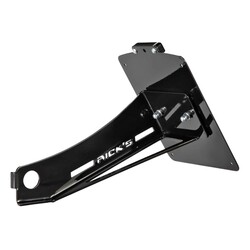 Kit de plaque d'immatriculation latéral, Noir