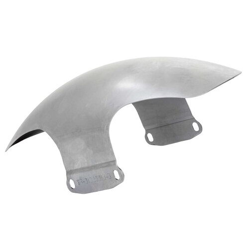 Rick's Motorcycles Garde-boue avant long 18" - Acier, 445 mm, pour pneus 160/60-18