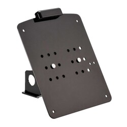 Side Mount License Plate Bracket Black