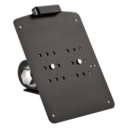Rick's Motorcycles Kurzer Seitlicher Kennzeichenhalter-Kit Schwarz mit LED-Licht und Pulverbeschichtetem Edelstahlhalter