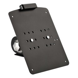 Side Mount License Plate Kit Short Black