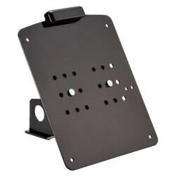 Kit Support Plaque Latéral Court Noir