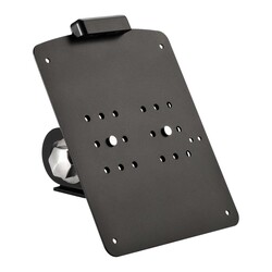 Gloss Black Support de Plaque Latéral Court