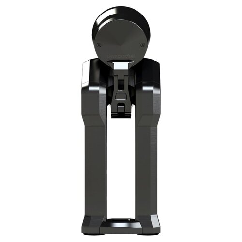 Rick's Motorcycles Clubstyle Riser Kit Pullback 8.5" in Black Anodized CNC-Machined Aluminum with 2" Built-In Pullback and 1-1/4" Handlebar Clamp