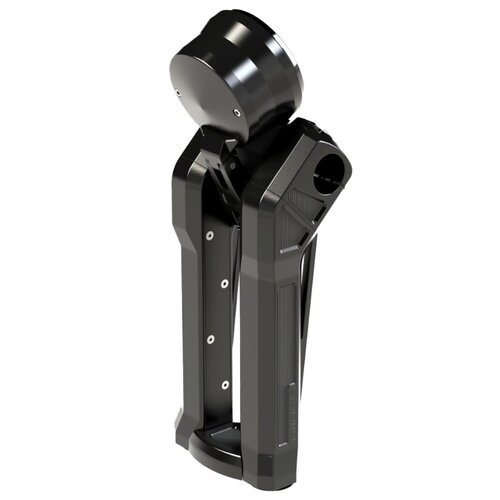 Rick's Motorcycles Clubstyle Riser Kit Pullback 8.5" in Black Anodized CNC-Machined Aluminum with 2" Built-In Pullback and 1-1/4" Handlebar Clamp