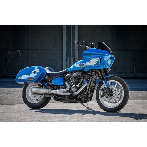 Rick's Motorcycles Clubstyle Riser Kit Pullback 8.5" in Black Anodized CNC-Machined Aluminum with 2" Built-In Pullback and 1-1/4" Handlebar Clamp