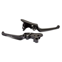 Classic Brake & Clutch Lever Set Black