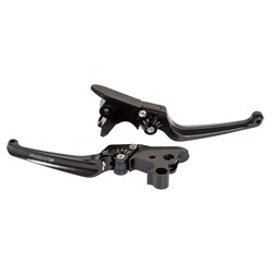 Classic Brake & Clutch Lever Set - Black