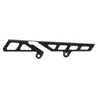 Belt Guard Square Holes Gloss Black Powder Coated Stainless Steel