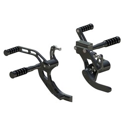 Forward Control Kit +4" O-Ring Schwarz
