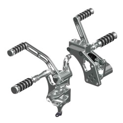 Forward Control Kit O-Ring Standard Poliert