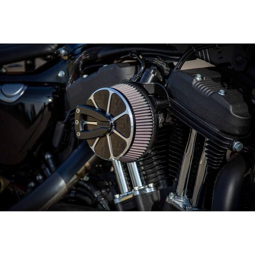 Rick's Motorcycles Filtre à air Good Guys Euro 3 homologué, aluminium billet usiné CNC