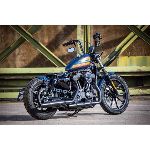 Rick's Motorcycles Good Guys Luftfilter Euro 3 zugelassen, CNC-gefrästes Billet-Aluminium