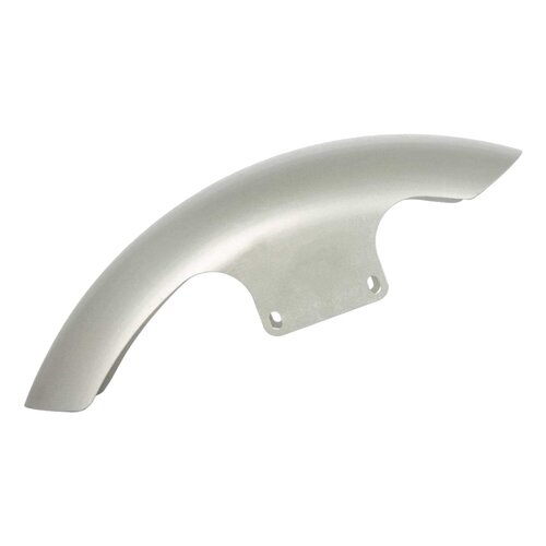 Rick's Motorcycles Long garde-boue avant 450 mm - Acier brut 2.5 mm pour modèles Softail 130/60-18"