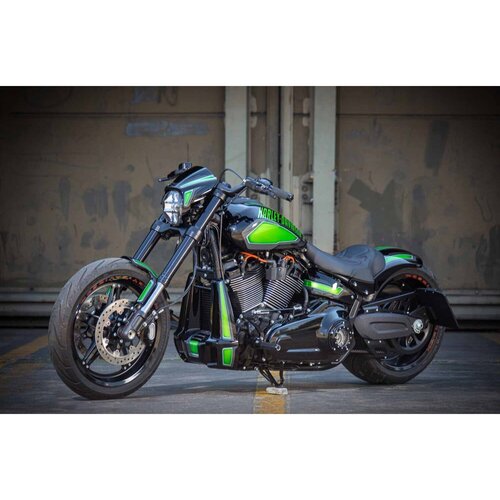Rick's Motorcycles Clubstyle Pion de Sélecteur AK 4.7 Noir - Aluminium Usiné CNC Pièce de Remplacement OEM
