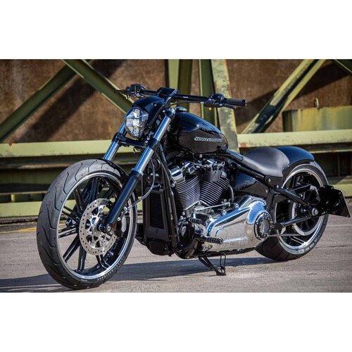 Rick's Motorcycles Polished O-Ring Style Rider Foot Pegs, CNC Machined Aluminum OEM Replacement