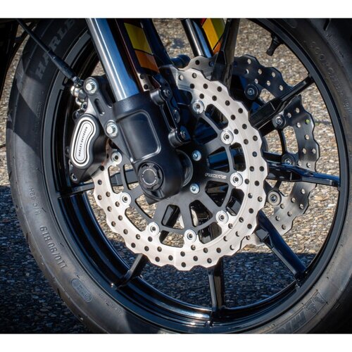Rick's Motorcycles Rear Wave Floating Brake Disc Steve 11.5" (292mm) with 3.25" Bolt Circle