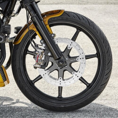 Rick's Motorcycles Voorste Wave Remschijf Seven Sins 11.5" (292mm) Zwevend Roestvrijstaal