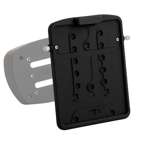 Rick's Motorcycles Slide In License Plate Holder 18x20cm Black Matte CNC-Machined Aluminium for Atto DF-3-1