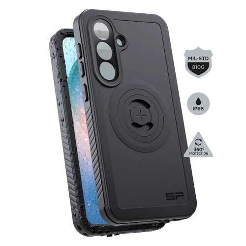 SPC+ Handyhülle S26 - Dünne 3-Lagen Schutzhülle mit MagSafe-Kompatibilität und Twist to Lock Halterung