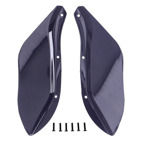 MCS Kuipdeflectorset, Dark Smoke Polycarbonaat voor Batwing Kuipen (OEM 57740-05)
