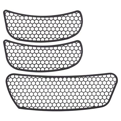 MCS Grilles de Ventilation Mesh Carénage Avant Noires